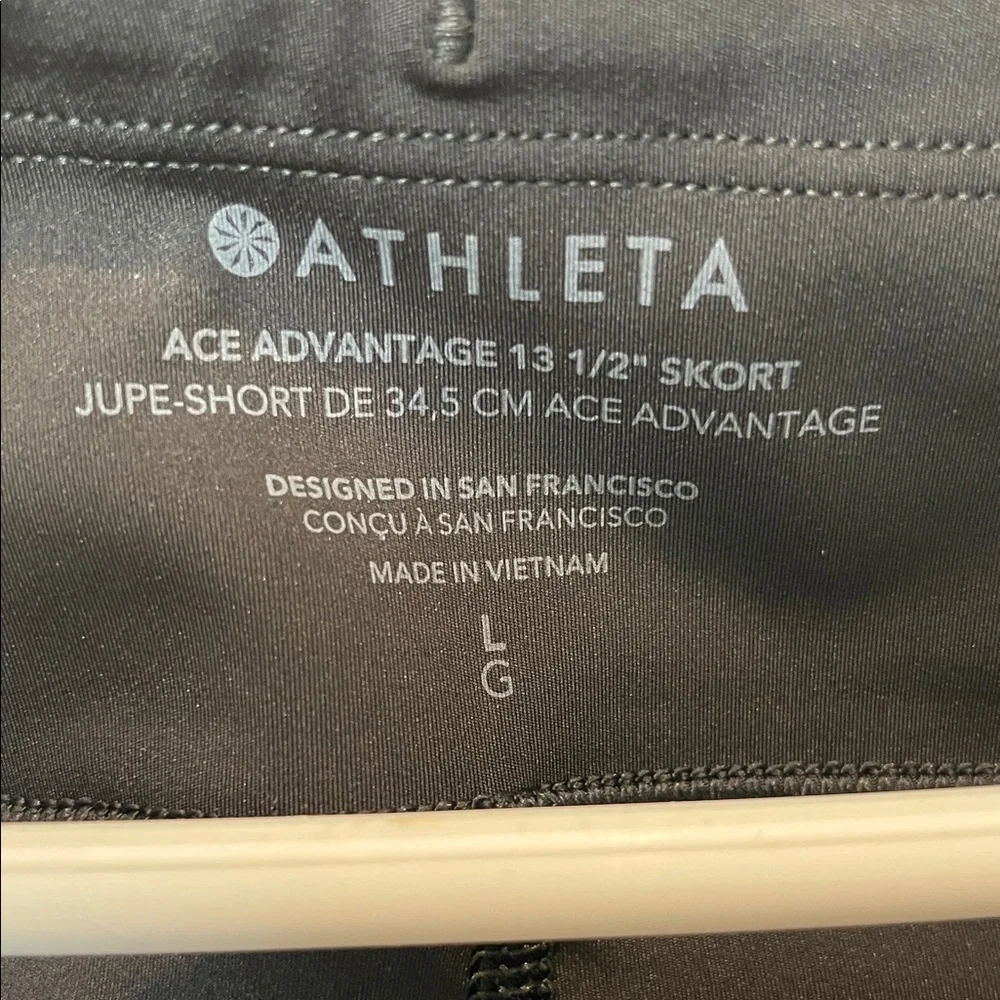 Athleta Ace Skort Black - Picture 3 of 12